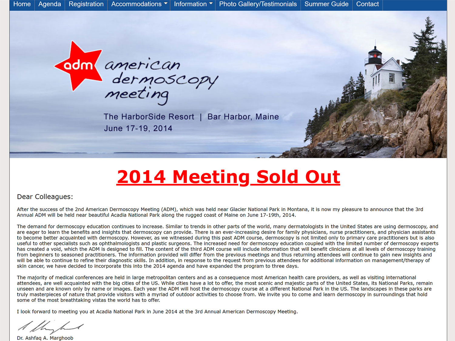 2014 American Dermoscopy Meeting
